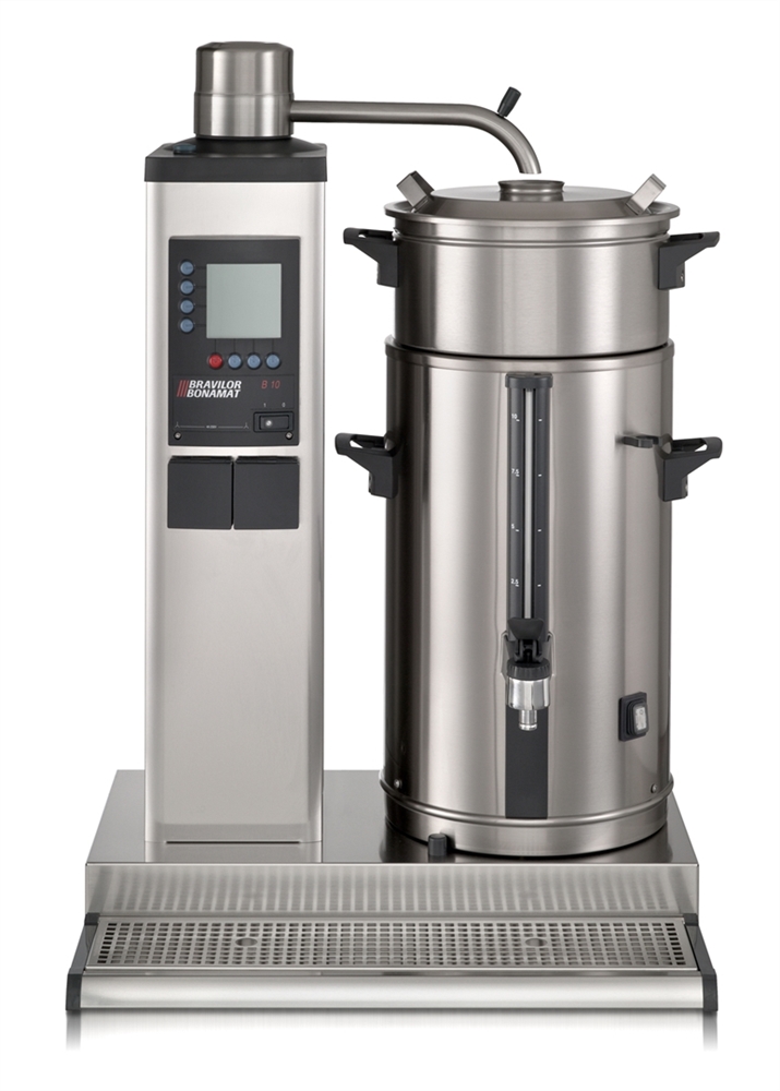 BONAMAT Filterkaffeemaschine B40 L/R, Kaffee- und Teebrühmaschinen 1 x 40 Ltr. rechts in Tischausführung. Die Brühung erfolgt in