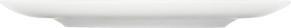Bauscher Teller flach ENJOY, mit Fahne, Durchmesser: 160 mm, Höhe: 21 mm, uni weiss