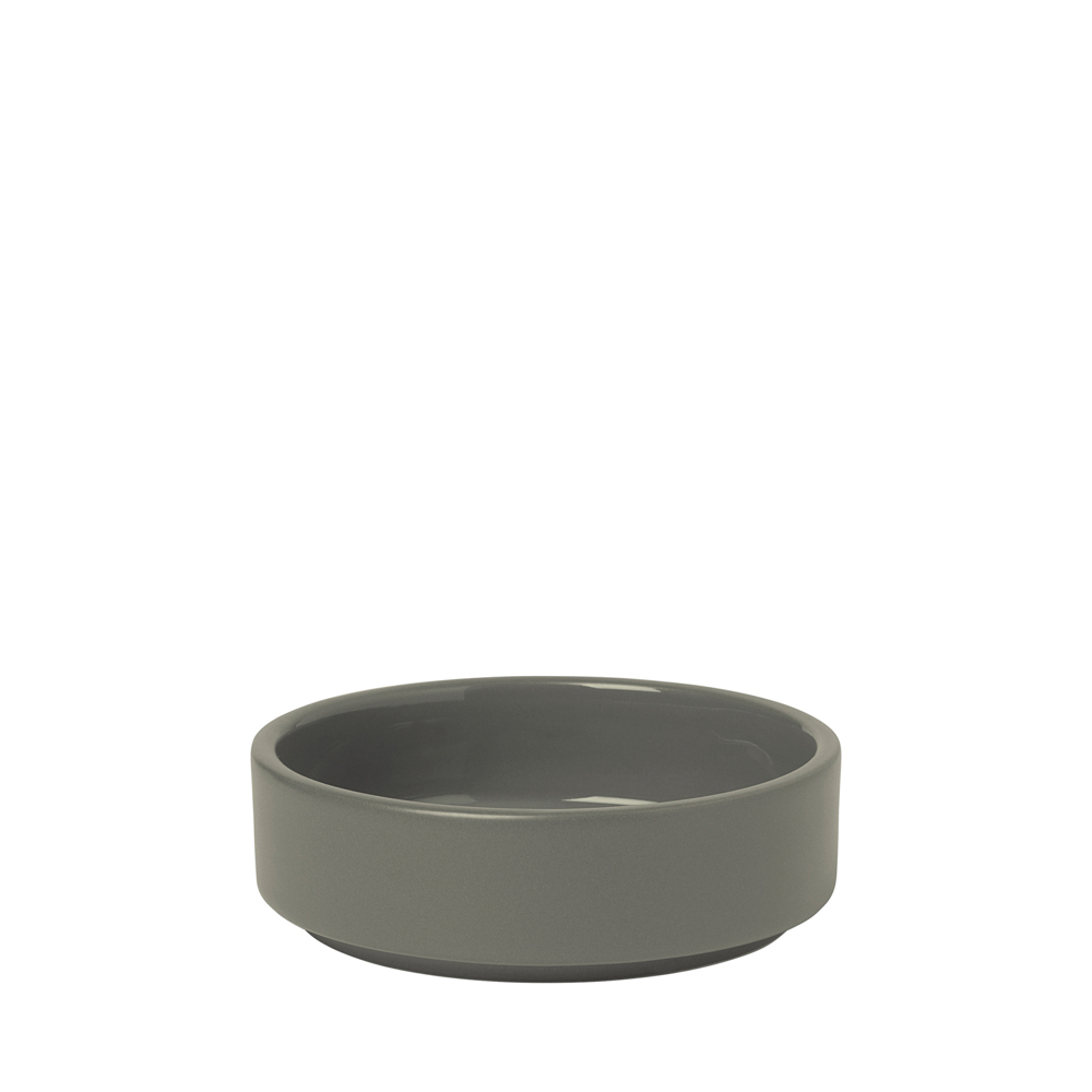 Schale -PILAR- Pewter XS, 100 ml, Ø 10 cm. Material: Keramik. Von Blomus.
