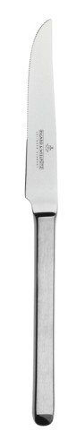 Steakmesser Portofino, Edelstahl 18/10, satiniert, Stahlheft mit nahtlos angeschweißter Klinge aus Edelstahl