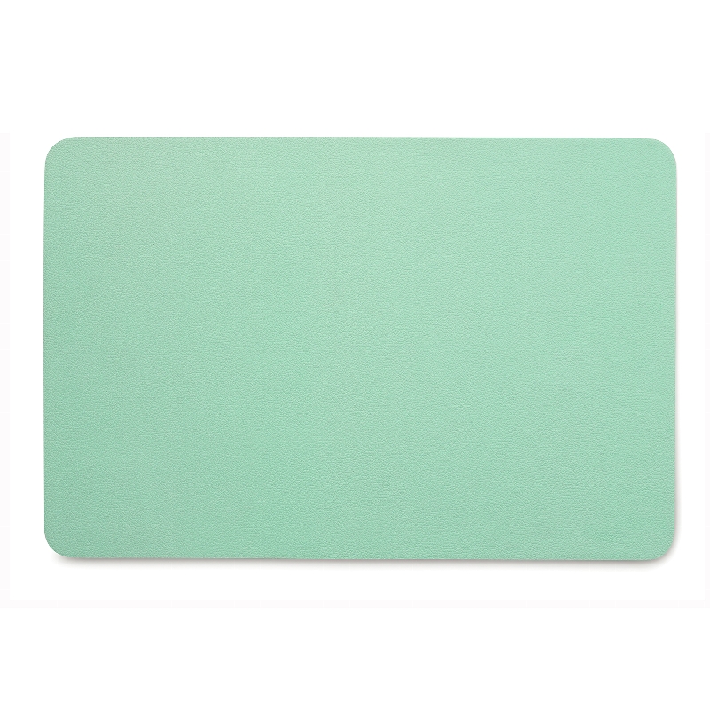 KELA Tisch-Set Kimara PU-Leder mintgrün 45,0x30,0x0,2cm