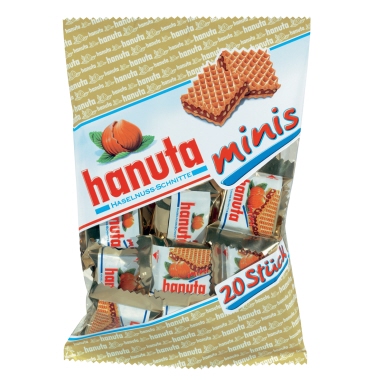 Hanuta Schokolade Minis 317488 20 St./Pack.