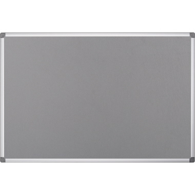 Bi-office Filzpinnwand 150 x 120 cm (B x H) Aluminium grau silber