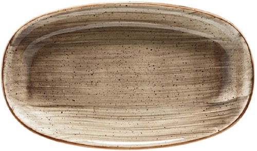 Aura Terrain Gourmet Platte oval 24x14cm * - Bonna Premium Porcelain