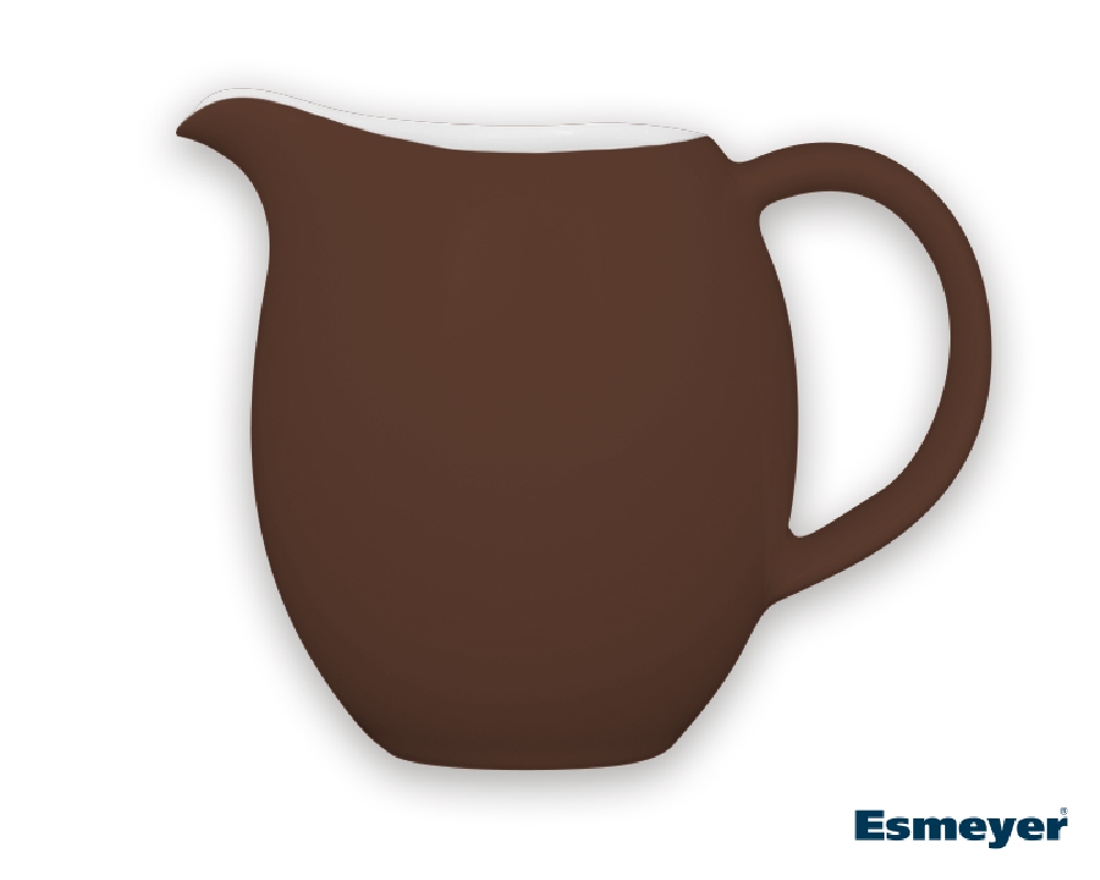 Sahnegießer COFFEESHOP 0,25 ltr., braun, aus Porzellan, von Eschenbach