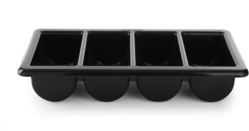 HENDI Besteckbehälter - 530x325x(H)100 mm schwarz Farbe
