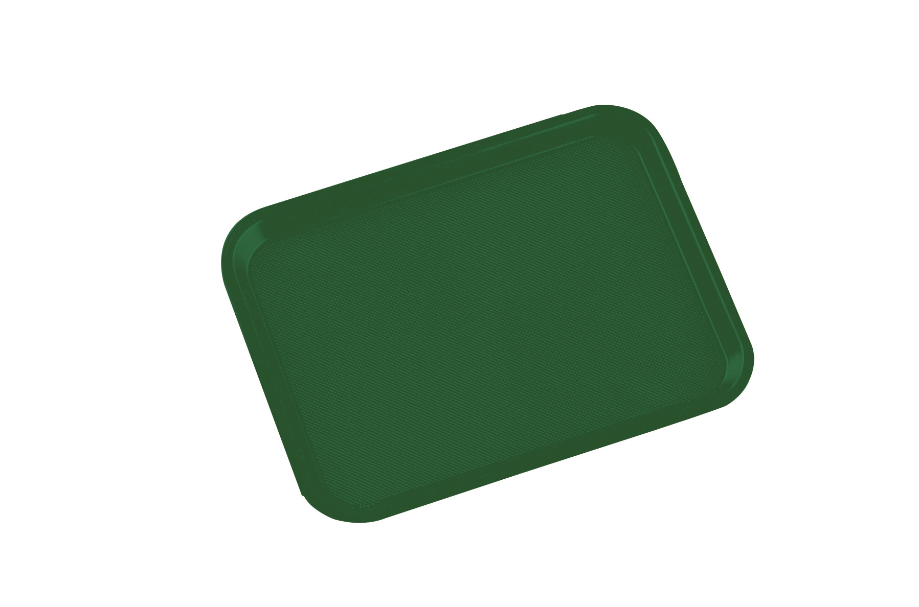 ARAVEN Fast Food-Tablett 350x270mm aus Polypropylen zum Servieren von Speisen, grün