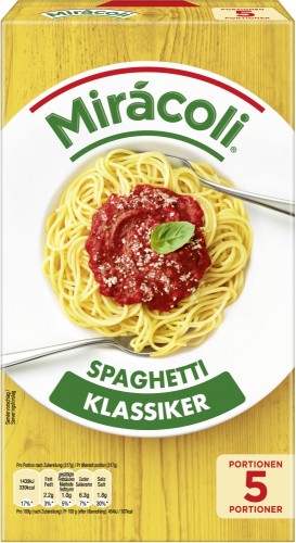 Miracoli Nudeln Spaghetti 5 Portionen 616G