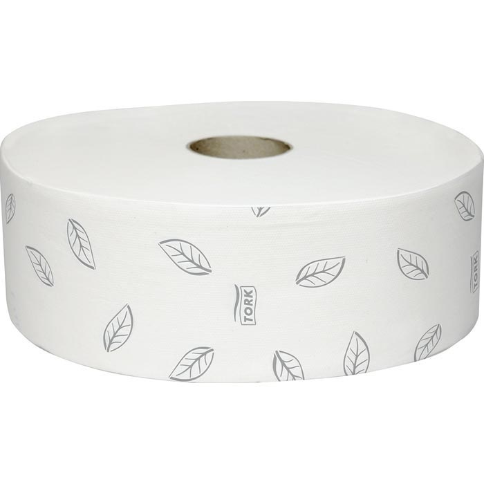 Tork Advanced 6er Pack Jumbo-Rolle Toilettenpapier, 2-lagig, weiss, Inhalt: 6 Rollen à 360m