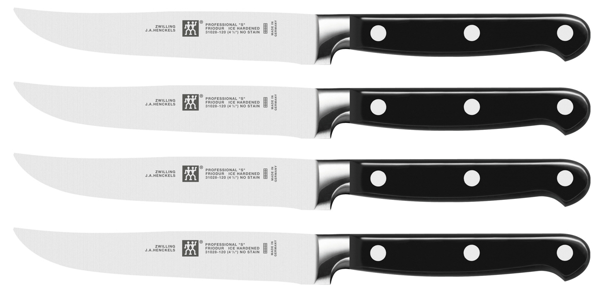 Steakmesserset, 4-tlg, Kunststoff, Serie: Professional S. Marke: ZWILLING