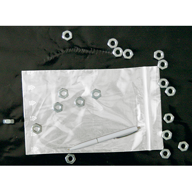 Druckverschlussbeutel 220 x 310 mm (B x H) 50µm Kunststoff transparent