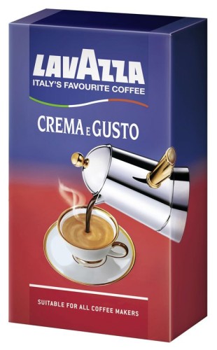 Lavazza Crema e Gusto Kaffee gemahlen 250G