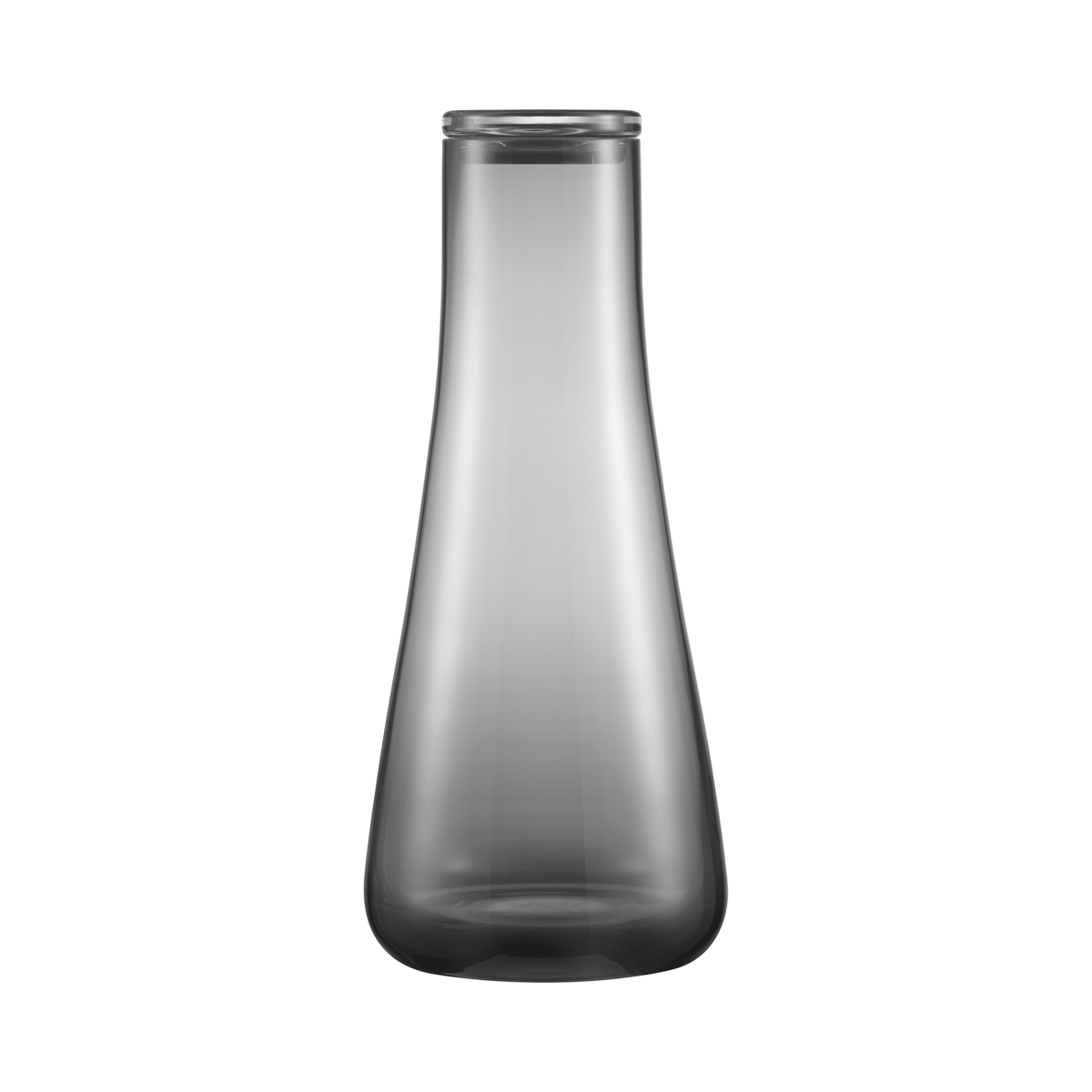 Wasserkaraffe -BELO- Smoke 1200 ml, mit Glasdeckel, Ø 11,5 cm. Material: Glas. Von Blomus.