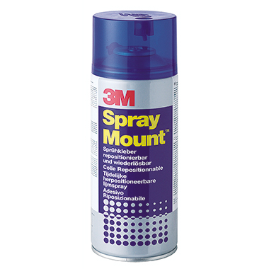 3M(™) Sprühkleber Spray Mount™ mit Lösungsmittel wieder ablösbar 400ml