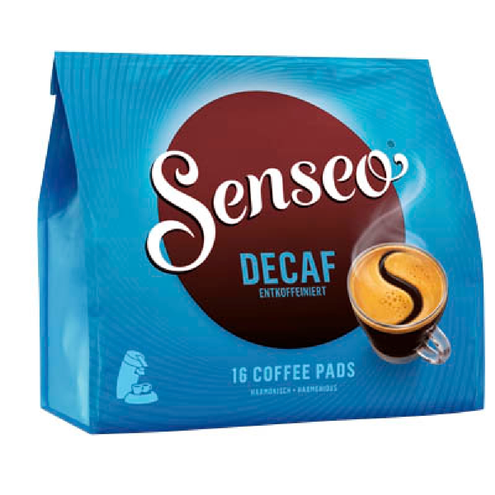 Senseo Decaf Kaffeepads entkoffeiniert Inhalt: 16 Stck.