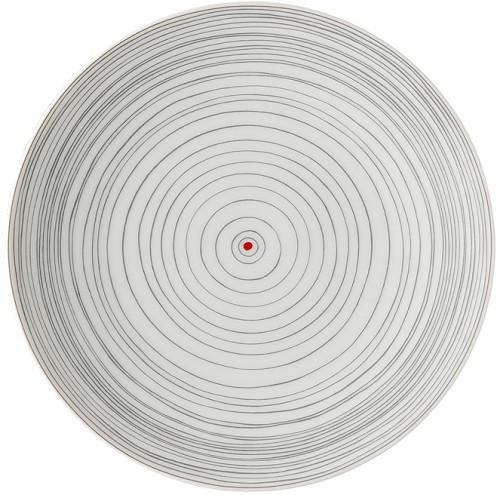 TAC Gropius Stripes 2.0 von Rosenthal, Brotteller 16 cm, aus Porzellan, spülmaschinengeeignet