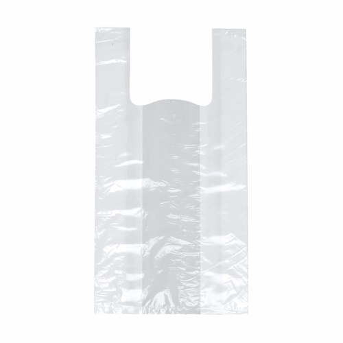 200 Hemdchen-Tragetaschen, HDPE 55 cm x 22 cm x 15 cm weiss mittel von Starpak