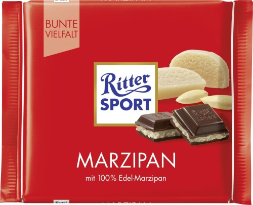 Ritter Sport Schokolade Marzipan 100G