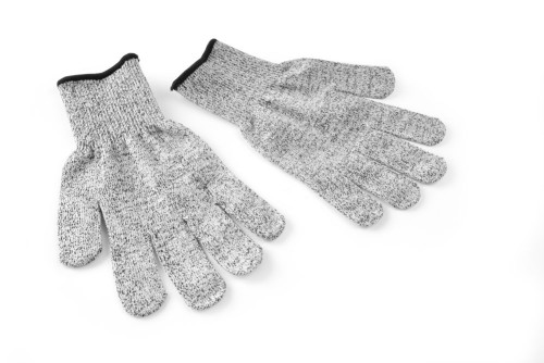 Handschuhe, schnittfest, 2 Stück. Bietet optimalen Schutz beim Umgang mit scharfen Klingen und Gegenständen