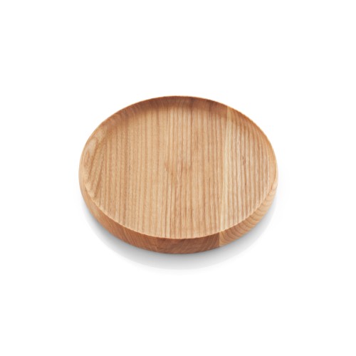 WMF Tablett Holz (Esche) rund Ø16cm | Maße: 16 x 16 x 2 cm