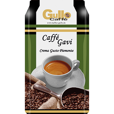 Gullo Kaffee Caffé Gavi Crema Gusto Piemonte ganze Bohne 1.000 g/Pack.