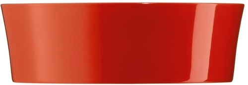 Schüssel 21 cm, konisch. Form Tric - hot (rot) Höhe: 7 cm