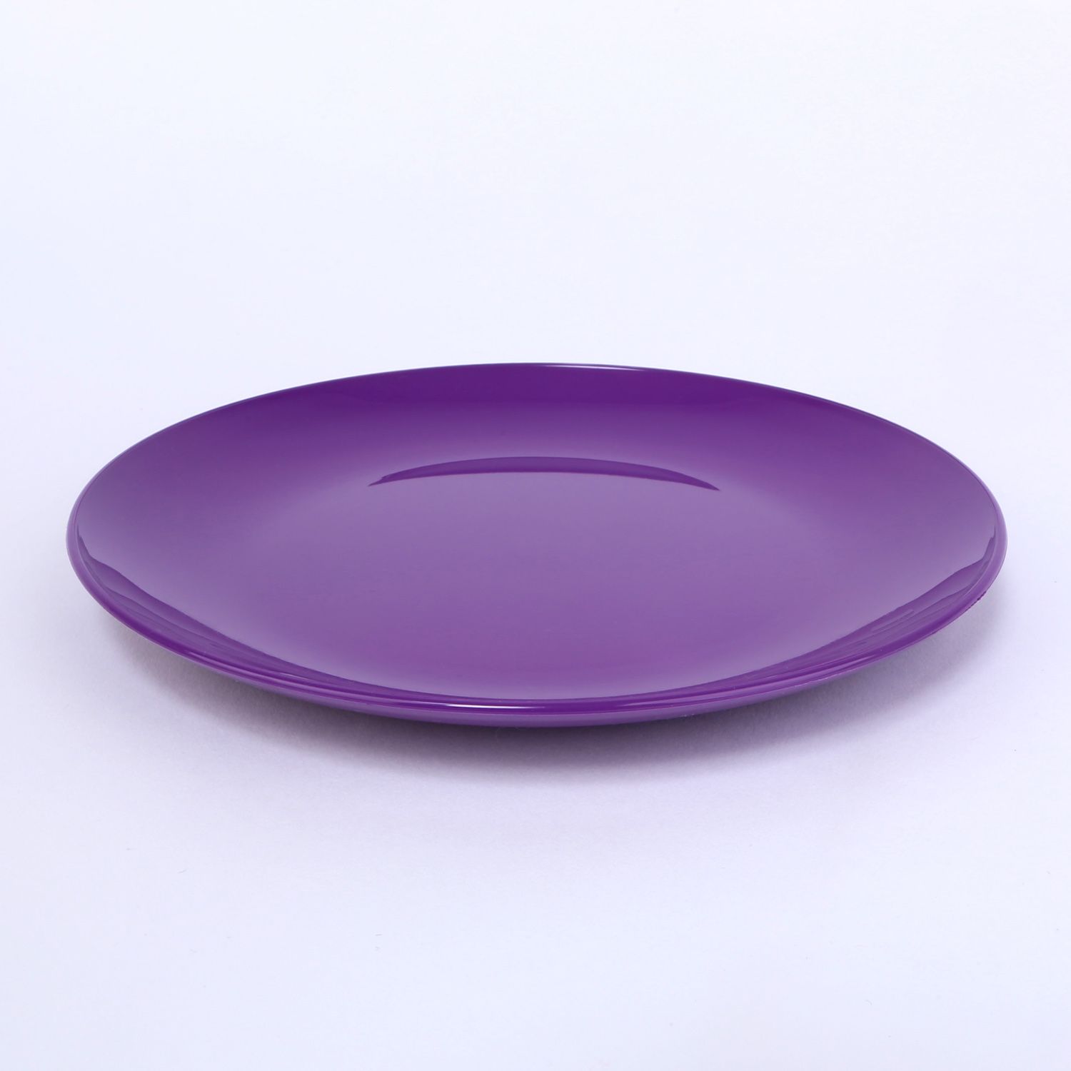 vaLon Zephyr Dessertteller 19 cm aus schadstofffreiem Kunststoff in der Farbe lila.