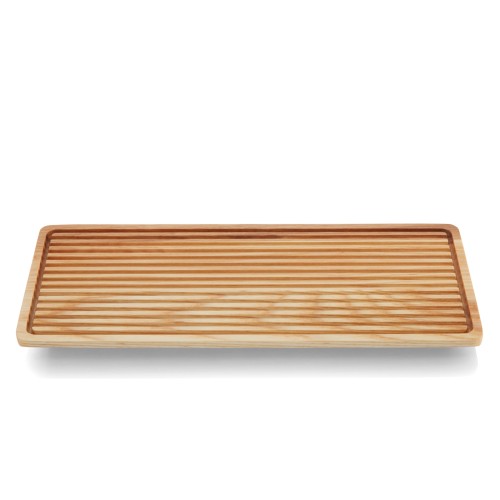 WMF Brotschneidebrett Holz (Esche) rechtecki | Maße: 38 x 11,5 x 2,1 cm