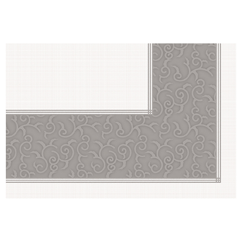 20 Mitteldecken, stoffähnlich, Vlies "soft selection plus" 80 cm x 80 cm grau "Casali" von Starpak