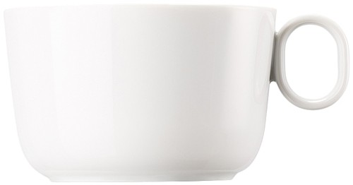Rosenthal Cappuccino-Obertasse ONO Weiss 0,28 Liter, flache Form