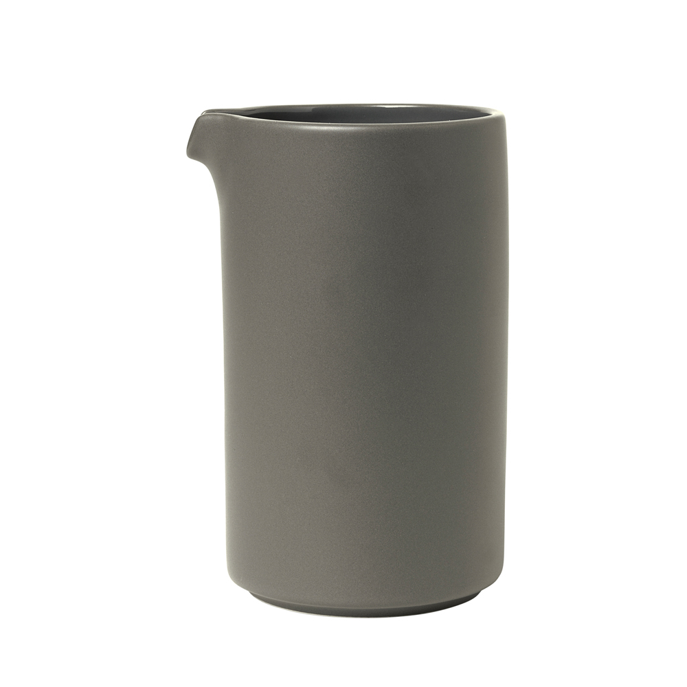 Krug -PILAR- Pewter, 500 ml, Ø 8,5 cm. Material: Keramik. Von Blomus.