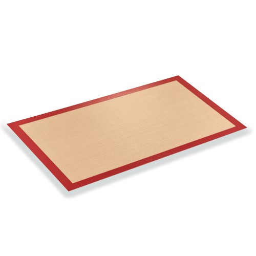 Backmatte, für Backbleche 40 x 30 cm. Fiberglasverstärkt. Material: Silikon.