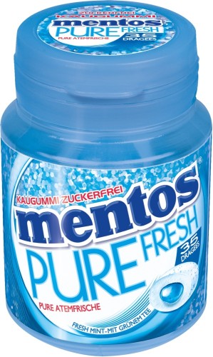 Mentos Gum Pure Fresh Mint 35 Stück
