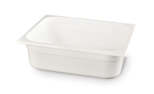 Gastronorm-Behälter 1/1, Höhe 100 mm, aus weißem Polycarbonat in Profi Qualität.