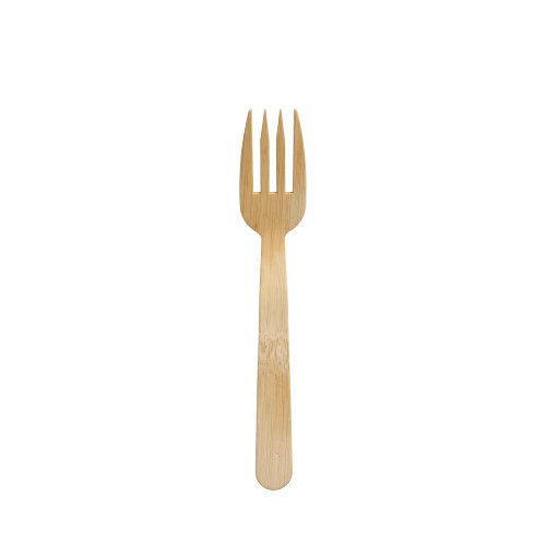 50 Fingerfood - Gabeln, Bambus "pure" 12 cm von PAPSTAR