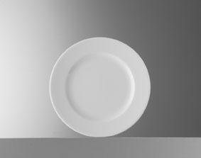 Dessertteller - Durchmesser 20,0 cm - Form PRIMAVERA - uni weiß