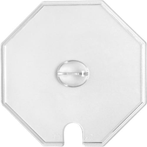 WACA Deckel zu Schüssel 3.000 ml, Farbe: glasklar Durchmesser 22 cm