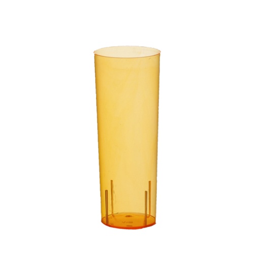10 Gläser für Longdrinks, PS 0,3 l Ø 5,85 cm · 15,2 cm orange von Starpak