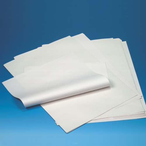 10 kg Einschlagpapiere, Cellulose 50 cm x 37,5 cm weiss 1/4 Bogen von PAPSTAR