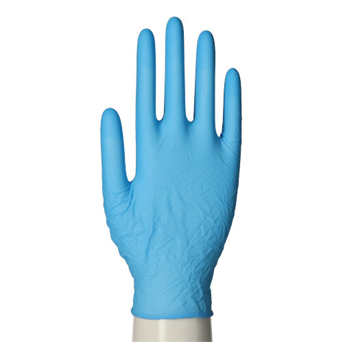 100 "Medi-Inn®" Handschuhe, Nitril puderfrei "Blue Plus" blau Größe M von Medi-Inn®