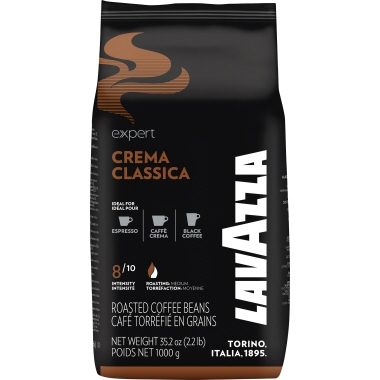 Lavazza Kaffee Expert CREMA CLASSICA ganze Bohne 1.000 g/Pack.