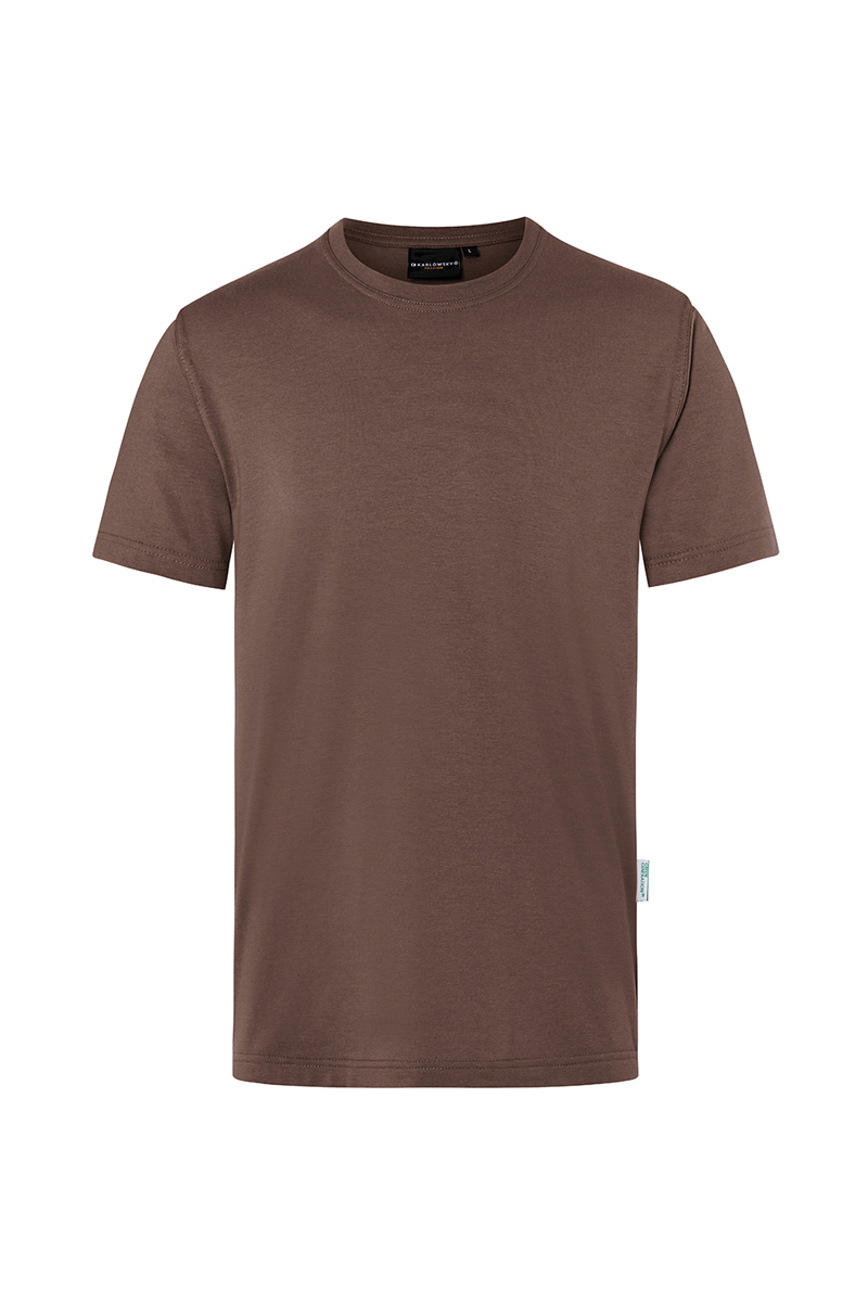 Herren Workwear T-Shirt Casual-Flair, aus nachhaltigem Material , GR. 2XL , Farbe: hellbraun , von Karlowsky