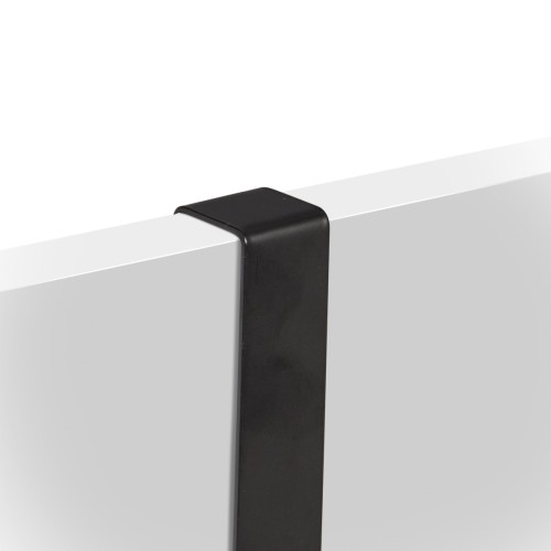 Türhängeleiste, Metall/Holz, schwarz. Länge: 245 mm. Breite: 50 mm. Höhe: 250 mm