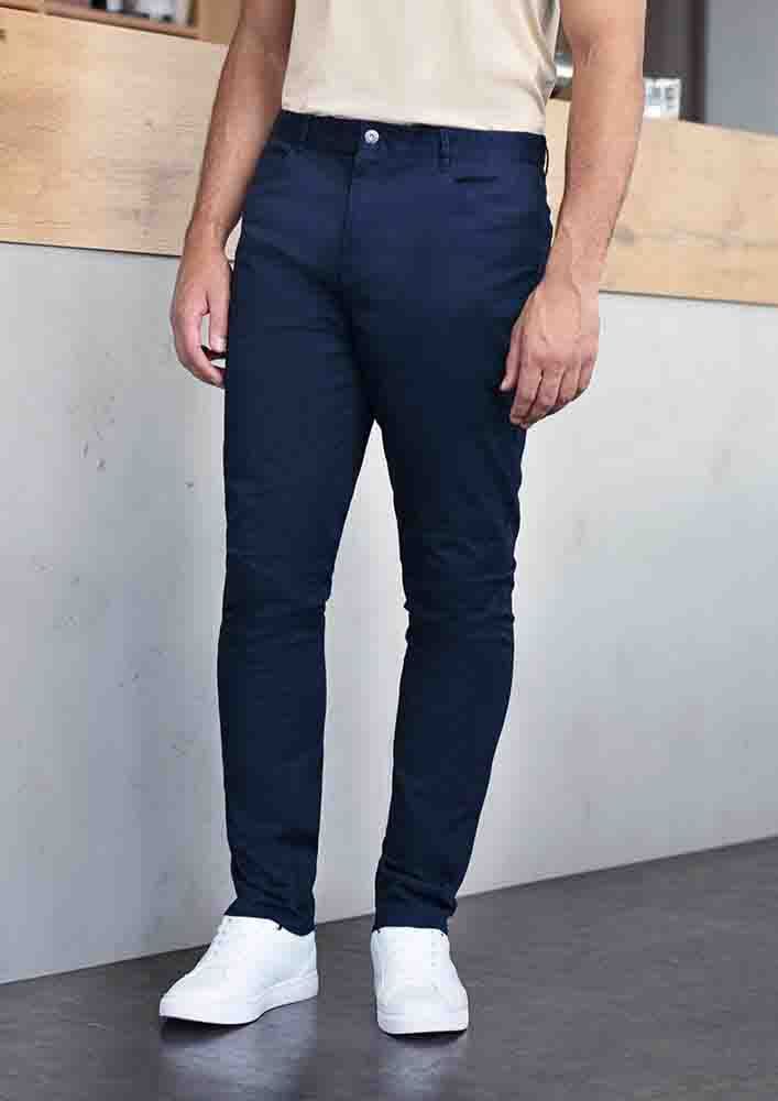 Herren 5-Pocket-Hose Classic-Stretch, aus nachhaltigem Material , Bio-Baumwolle - Größe: 44