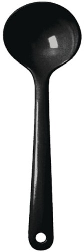 WACA Schöpfkelle klein, 70 ml aus PBT, 250 mm lang, Farbe: schwarz