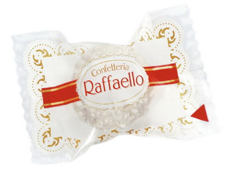 Ferrero RAFFAELLO, Inhalt: 285 Stück à 10 g je Karton.