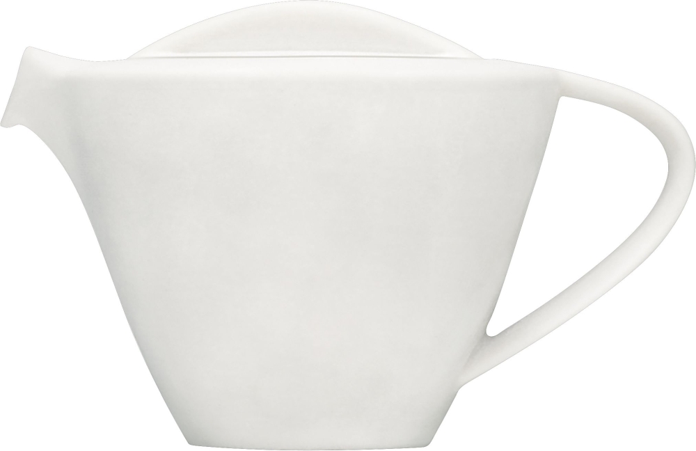 Bauscher Teekanne ENJOY Komplett, Inhalt: 0,4 ltr., Durchmesser: 172 mm, Höhe: 110 mm, uni weiss