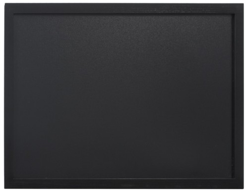Wandtafel, schwarz 80 x 60 cm