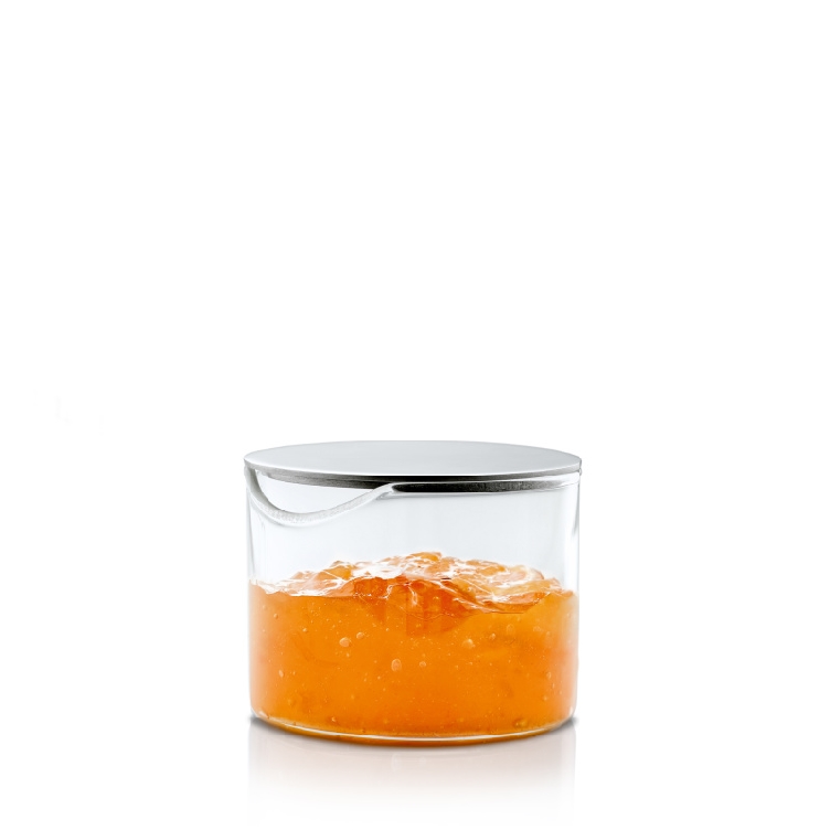 Blomus BASIC Marmeladenglas inkl. Deckel Material: Glas und Edelstahl Inhalt: 100 ml