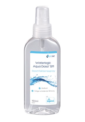 6x150 mlWaterlogic AquaDosa S11 Desinfektions- spray. Inhalt: 6 Flaschen à 150 ml.